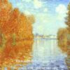 Tableau automne - Monet - Reproductions de tableaux et peintures haut de gamme