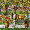 Central Park - Maurice Prendergast - Reproductions de tableaux et peintures haut de gamme