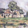 Rives de la Marne - Paul Cézanne - Reproductions de tableaux et peintures haut de gamme