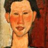 Chaim Soutine 1915 - Amedeo Modigliani - Reproductions de tableaux et peintures haut de gamme