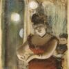 Chanteuse dans le Café - Edgar Degas - Reproductions de tableaux et peintures haut de gamme