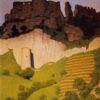 Château Gaillard aux Andelys - Félix Edouard Vallotton - Reproductions de tableaux et peintures haut de gamme