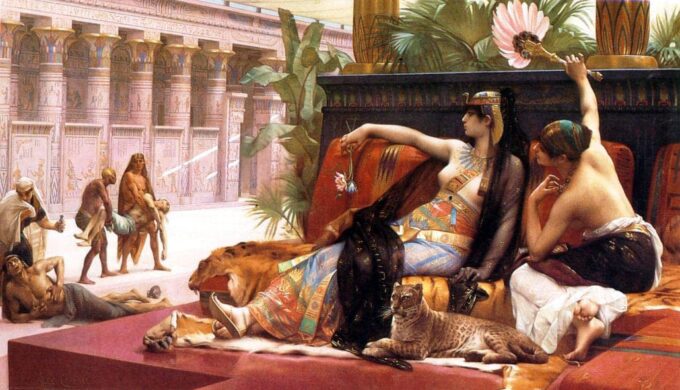 Cleopatra testing poisons on condemned prisoners - Alexandre Cabanel