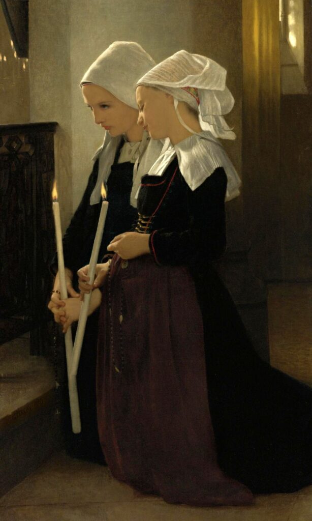 Prayer to Saint Anne of Auray - William Bouguereau