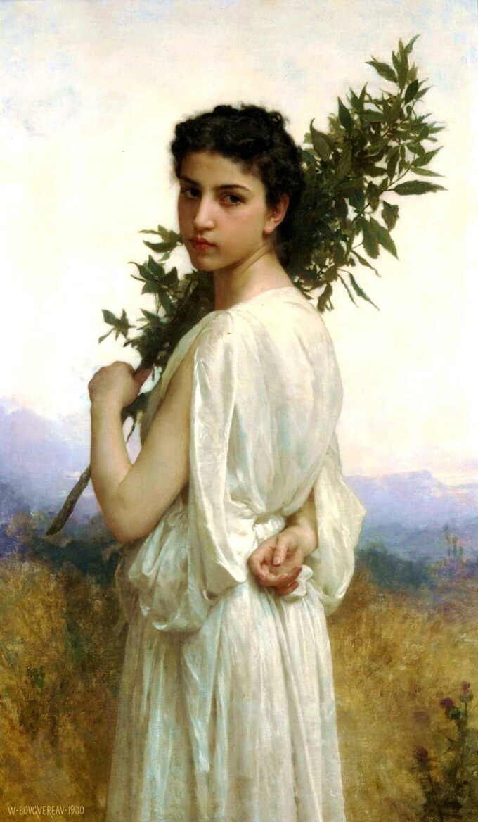 Laurel Branch - William Bouguereau