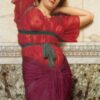 Contemplation - John William Godward - Reproductions de tableaux et peintures haut de gamme