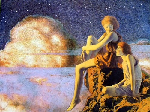 Contentment - Maxfield Parrish