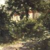 Un coin de jardin à Rueil - Edouard Manet - Reproductions de tableaux et peintures haut de gamme