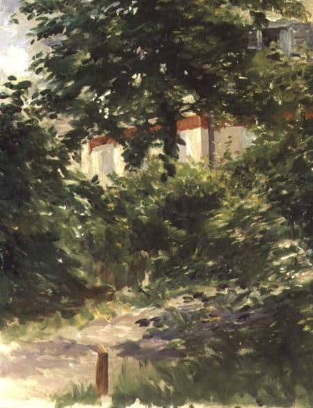 A Corner of the Garden in Rueil - Edouard Manet