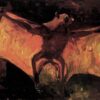 La chauve-souris - Van Gogh - Reproductions de tableaux et peintures haut de gamme