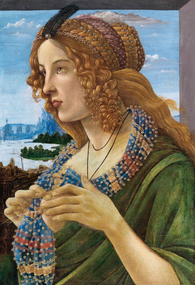 Allegorical Portrait of a Woman (Simonetta Vespucci) - Sandro Botticelli