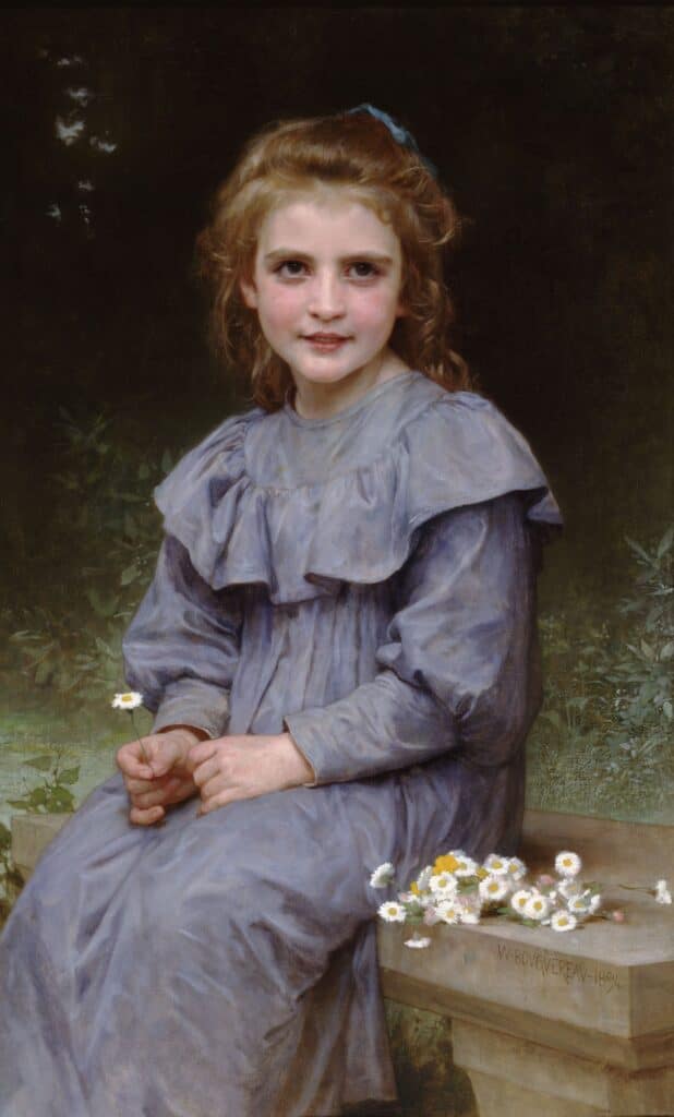 Daisies - William Bouguereau