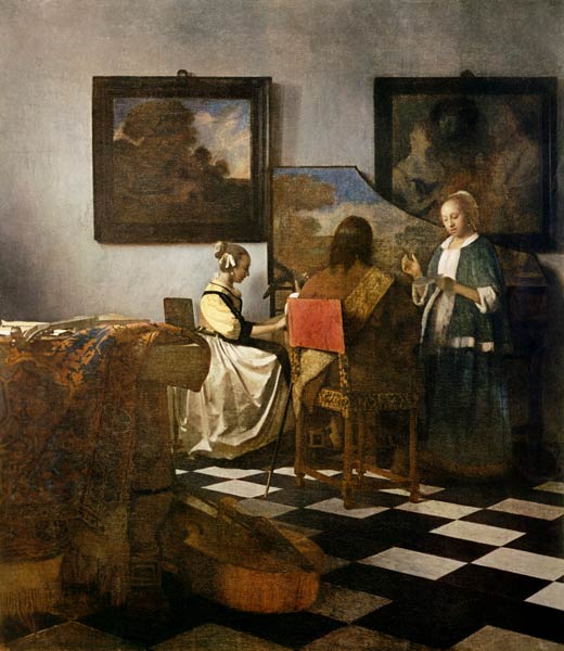 The Concert - Johannes Vermeer