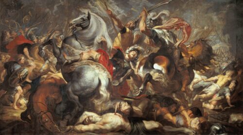 La victoire et la mort de Decius Mus - Peter Paul Rubens - Reproductions de tableaux et peintures haut de gamme