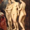 Le cycle des Médicis : L'éducation de Marie de Médicis, détail des Trois Grâces - Peter Paul Rubens - Reproductions de tableaux et peintures haut de gamme