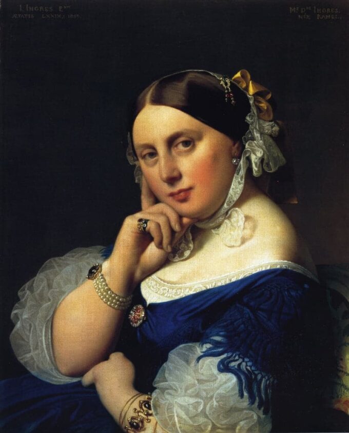 Delphine Ramel, Madame Ingres - Jean-Auguste-Dominique Ingres - Reproductions de tableaux et peintures haut de gamme