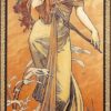 Les saisons : Printemps - Mucha - Reproductions de tableaux et peintures haut de gamme