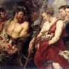 Retour de Diane de la chasse - Peter Paul Rubens - Reproductions de tableaux et peintures haut de gamme