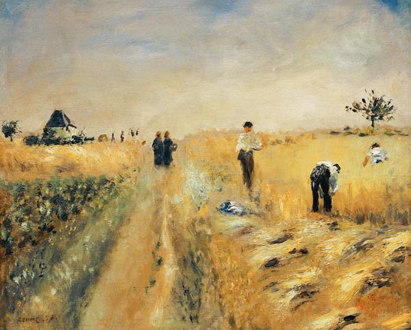 The Harvesters - Pierre-Auguste Renoir