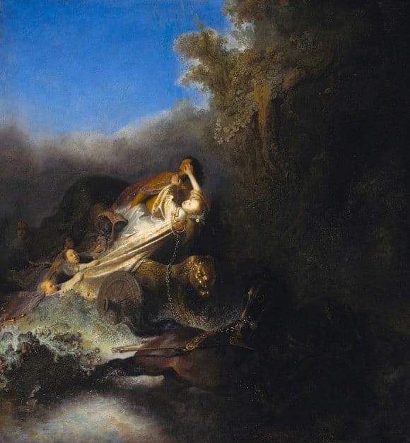 The Abduction of Proserpina - Rembrandt van Rijn