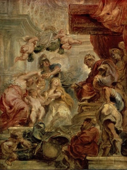 The Union of Great Britain - Peter Paul Rubens