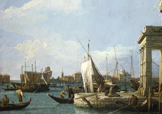 The Customs House in Venice - Giovanni Antonio Canal