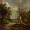 Parc Drinkstone (bois de Cornard) - Thomas Gainsborough - Reproductions de tableaux et peintures haut de gamme