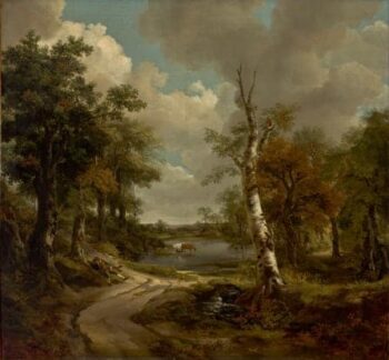 Parc Drinkstone (bois de Cornard) - Thomas Gainsborough - Reproductions de tableaux et peintures haut de gamme