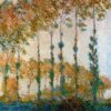 Peupliers au bord de l'Epte, automne - Claude Monet - Reproductions de tableaux et peintures haut de gamme