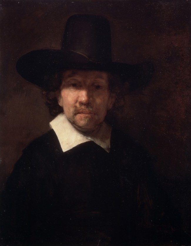 Portrait of the poet Jeremias de Decker - Rembrandt van Rijn