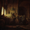 La parabole des ouvriers de la vigne - Rembrandt van Rijn - Reproductions de tableaux et peintures haut de gamme