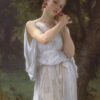 Boucles d'oreilles - William Bouguereau - Reproductions de tableaux et peintures haut de gamme