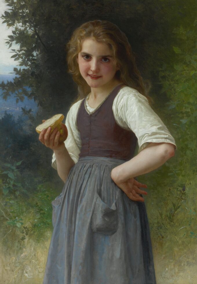 The Taste of the Fields - William Bouguereau