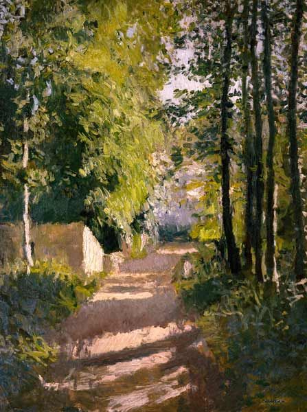 Path in the Woods - Caillebotte