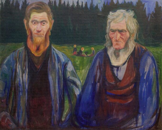 Father and Son - Edvard Munch