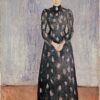 Portrait d'Inger Munch - Edvard Munch - Reproductions de tableaux et peintures haut de gamme