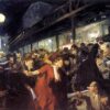 La nuit des élections - John Sloan - Reproductions de tableaux et peintures haut de gamme