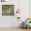 Tableau le jardin de Claude Monet - Reproductions de tableaux et peintures haut de gamme