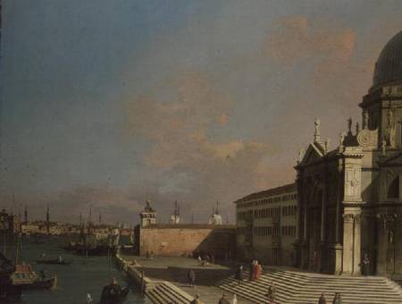 The Entrance of the Grand Canal, Venice by Giovanni Antonio Canal