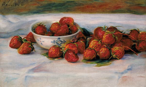 Strawberries - Pierre-Auguste Renoir