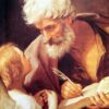 Evangelist St. Matthew and the Angel - Guido Reni - Reproductions de tableaux et peintures haut de gamme