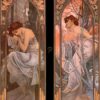 Rêverie du soir (sommeil nocturne) - Mucha - Reproductions de tableaux et peintures haut de gamme