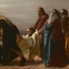 Le transport du Christ au sépulcre - Antonio Ciseri - Reproductions de tableaux et peintures haut de gamme