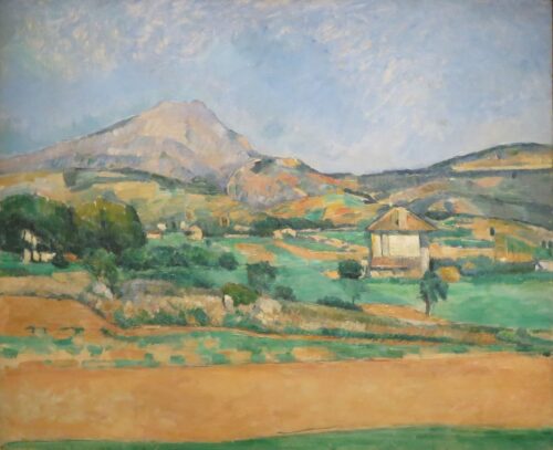 Montagne Sainte-Victoire 1895 - Paul Cézanne - Reproductions de tableaux et peintures haut de gamme