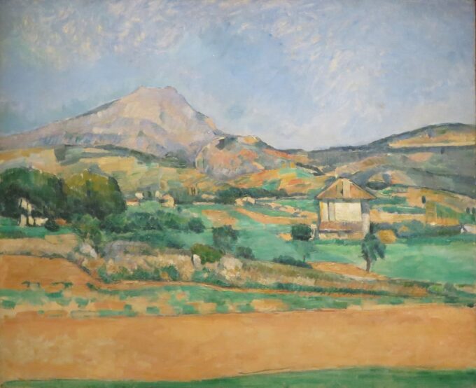 Montagne Sainte-Victoire 1895 – Paul Cézanne Oil Painting Reproduction