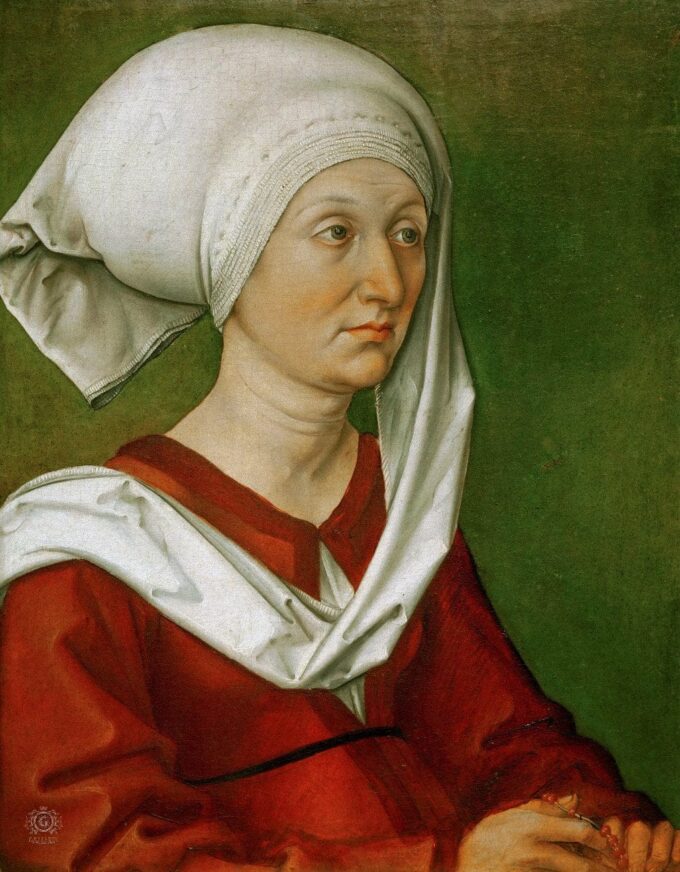 Portrait of Barbara Dürer - Albrecht Dürer