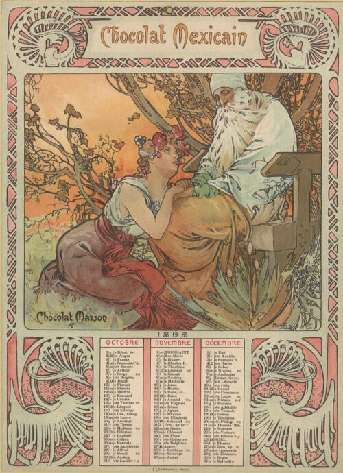 Vieillesse - Mucha - Reproductions de tableaux et peintures haut de gamme