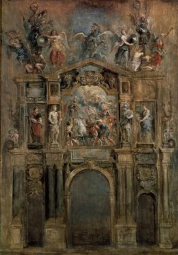 L'arc de Ferdinand - Peter Paul Rubens - Reproductions de tableaux et peintures haut de gamme