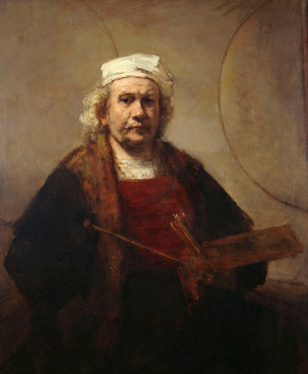 Self-portraits of Rembrandt - Rembrandt van Rijn