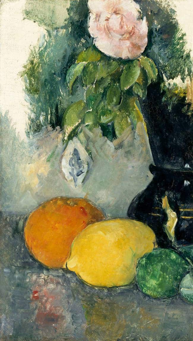 Flowers and Fruits, circa 1880 - Paul Cézanne